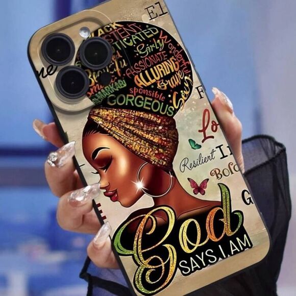 3for$20 Unique Precise Angel Eye Sandblasted Phone Case, 15 pro max - Picture 3 of 3